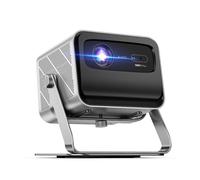 Mini Videoprojecteur 4K HD Pour Home Cinema Et Bureau Avec Google TV Argent YONIS