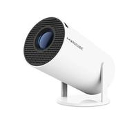 Mini Vidéoprojecteur 4K Support Android 14 720P Full HD Natif 5G WiFi6 BT5.4 Trapézoïdale Auto Rotation 180° Portable