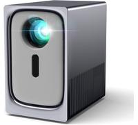 Mini Videoprojecteur 4k Supporté,Mini Projecteur Video Portable Retroprojecteur Portable Home Cinéma,Full HD 1080P,Correction Verticale Auto,Focus Électrique,15000 Lumen