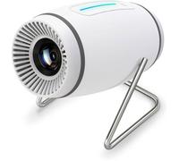 Mini Vidéoprojecteur 4K Wifi 6 & Bt 5.4 - Auto Keystone, 130 Pouces, Rotation 180°, Compatible Hdmi/Tv Stick/Ps5/Apps