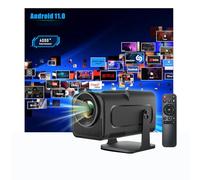 Mini Vidéoprojecteur Auto Keystone - EVISTR Smart 1080P Portable Projecteur Home Cinéma WiFi 6 BT 5.0 Support 180°Flip, 230 ANSI, Vidéoprojecteur Bluetooth pour Téléphone PC Lap PS5 HDMI USB