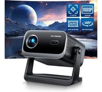 Mini Vidéoprojecteur Auto Keystone/Focus Électrique 1080P Wifi Bluetooth Vidéoprojecteur Portable 4K Fhd Supporté Angle Réglable 14