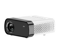 Mini Videoprojecteur LED LCD 1800 Lumens Support 1080P Bluetooth WiFi pour Partage d'écran Blanc YONIS