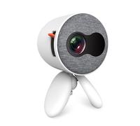 Mini Vidéoprojecteur LED Portable Enfant HDMI USB Projection 80' Jaune Blanc YONIS