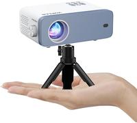 Mini Vidéoprojecteur Portable 18000L Full Hd 1080P Avec Zoom 50 %,Vidéoprojecteur Home Cinéma Pour Téléphone Portable,Tablette,Ordinateur Portable,Pc,Tv Box