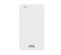 Mini Vidéoprojecteur Portable Android 4K Pico Projecteur Intelligent WiFi Blanc YONIS