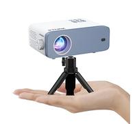 Mini vidéoprojecteur portable VOPLLS 18000L Full HD 1080P avec zoom 50 %, vidéoprojecteur home cinéma pour téléphone portable, tablette, ordinateur portable, PC, TV Box
