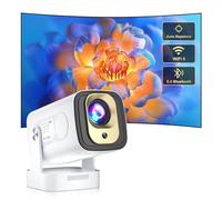 Mini Vidéoprojecteur Salange,Mise à Niveau 2026,Support 8K 1080P Autofocus,Projecteur Portable avec WiFi 6 et Bluetooth 5.4,Auto Keystone,Mini Projecteur Support 4K Android 14 Home Cinéma