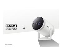 Samsung - Mini Vidéoprojecteur The Freestyle Lff3 - Pack 6 Mois Canal+ Inclus