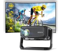Mini vidéoprojecteur 【Support rotatif à 360° & Auto Keystone】 FHD 1080P 23000LM Mini projecteur avec WiFi6 et Bluetooth 5.2,70 % Zoom ONOAYO amovible Extérieur Home Cinéma Projecteur Compatible avec