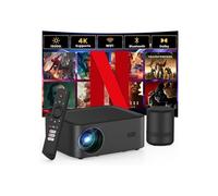 Mini vidéoprojecteur - SUTEO - Modèle SUTEO - Netflix certifié - 15 000 lumens - Full HD 1080p