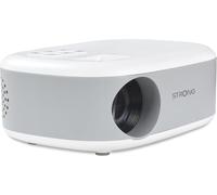 - Mini Vidéoprojecteur WiFi Bluetooth Q1 - Résolution HD 720p Compatible Full HD 1080p - 180 ANSI Lumens - Distance de Projection 0,85 à 2,9 m - Connectivité HDMI/USB/AV + Haut-Parleurs - Gris