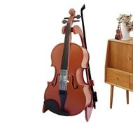 Mini violon pour - Ensemble de violon pour débutants, cordes de chevalet réglables, poignée durable et confortable | Instrument d'entraînement musical portable et cadeau parfait pour les