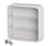 Mini vitrine de figurines, vitrine miniature | Boîte de rangement de figurines d'action à 3 couches | Rangement et organisation pour poupées et figurines à la maison, avec porte magnétique