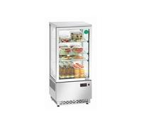 Mini vitrine réfrigérée 58L, blanche