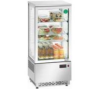 Mini vitrine réfrigérée 58L, blanche G