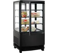 Bartscher Mini-vitrine réfrigérée 58L-SW - 64 L