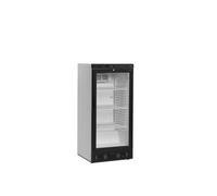 Mini-vitrine réfrigérée positive à boissons 190 Litres 4 niveaux blanche sur roulettes 229 W 220 V - MONO