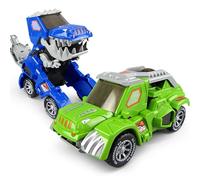 Mini Voiture De Dinosaure Électrique À Déformation, Roue Légère À Led, Jouet Du Parc Jurassique