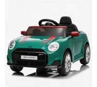 MINI Voiture Électrique Enfants-Batterie 12V,Télécommande 2,4GHz sans Fil, Ceinture de Sécurité, Musique,3-5 km/h,3-6 Ans,Vert