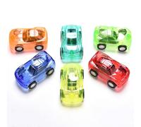 Mini Voiture Jouet En Plastique Pour Enfant, 1 Pièce, Jouet Pour Garçon, Couleur Bonbon, Nouvelle Collection