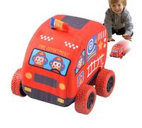 Mini Voitures à Véhicule à Tirer,Ensemble de Voitures à Véhicule à Tirer,Jouets de mini véhicule de dessin animé - Véhicules souples à puissance de friction, voitures à traction pour tout-petits, âgés