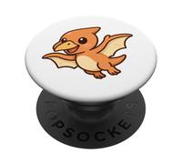 Mini vol ptérodactyle Mignon Dinosaure Kawaii PopSockets PopGrip Adhésif