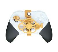 Mini volant manette de jeu pour Xbox Series Elite2 Impression 3D - Manette de jeu auxiliaire - Accessoires de jeu (Argent métallique)