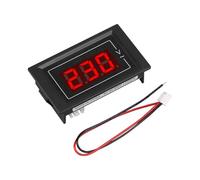 Mini voltmètre numérique AC 60-500 V, 3 bits, 2 fils, testeur de tension, affichage LED rouge, large plage de mesure, panneau de mesure