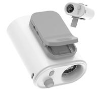 Mini Waist Fan - Battery Operated Cooling Handheld Onn, Portable Personal Fan | Adjustable Hands Free Design For Home Bedroom Office Indoor Outdoor, Summer Travel Camping Fishing Hiking Beach Co