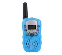Mini Walkie Talkie T-388 2PCS-Paire pour enfant radio bidirectionnelle amateur Bleu