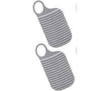Mini Wash Board Mini Washboard Portable Lot de 2 Portable Antidérapant Mini,Panneau De Lavage Anti-lis,Outils de Nettoyage de Planche à Laver pour Portable Vêtements pour Enfants Lavage