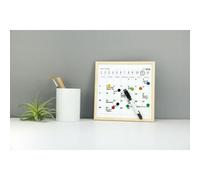 Mini White Board Calendar (Mh76-S)