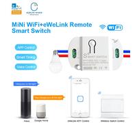 Mini Wifi + Bluetooth Ewelink Remote Smart Switch App Control Voice Control Light Module De Commutation De Télécommande Intelligent Pour Le Travail À Domicile Intelligent Avec Alexa Google Home