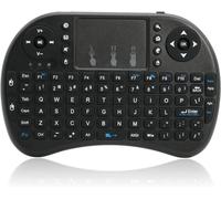 Mini Wireless Keyboard with Touchpad,2.4GHz Wireless USB Mini Keyboard for Smart TV/PC/PAD/HTPC/IPTV/Windows/Linux