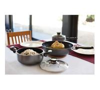 - 13078204 - Pro Induc - Poêle Wok - Revêtement en Aluminium - Anthracite - 20 cm