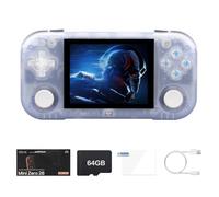Mini Zero 28 Console de jeu portable, écran IPS de 7,1 cm, joystick rétro Open Source, console de jeu d'arcade portable, système Android 128G, lecteur de jeux bilut-in 30 + émulateurs et batterie de