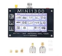 Mini1300 Analyseur de réseau vectoriel 0,1-1300 MHz Testeur VNA avec kit d'étalonnage SMA pour antenne radio Ham SWR mètre HF VHF UHF