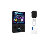 MINI40 Console de Jeux Rétro 4 Pouces, Système Linux Open Source, 128 Go, de 22 000 Jeux Compatibles, de 30 Émulateurs A