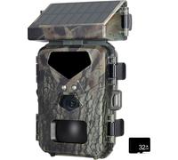 Mini700 Caméra infrarouge pour animaux sauvages, 20MP/1080P, sans écran ni boutons, camouflage, avec carte mémoire 32GB, Design aléatoire