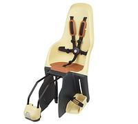 MINIA BY POLISPORT - Siège Arrière Pour Vélo Avec Ancrage Dans Le Cadre, Adaptée Aux Enfants De 9 Mois à 6 Ans, Jaune