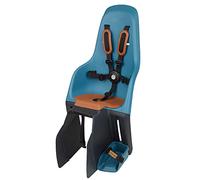 MINIA for Carrier 8405700004 - Siège arrière pour vélo avec ancrage dans Le Porte-Bagages, adaptée aux Enfants de 9 Mois à 6 Ans en Bleu.