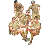 MiniArt Figurines 35469 – Équipe de Jeep britannique militaire – 1/35 Édition spéciale