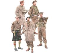 MiniArt Set de figurines 1:35 – Officiers britanniques – Édition spéciale 53027