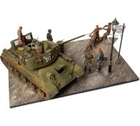 MiniArt Maquette Diorama T-34/85 Réparation sur le terrain Dresde 1945 – Grand set 1:35 (36064)