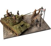 MiniArt Maquette Diorama T-34/85 Réparation sur le terrain Dresde 1945 – Grand set 1:35 (36064)