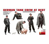 MiniArt 1:35 - Figurines équipage char allemand ""At Rest"" (réf. 35198)