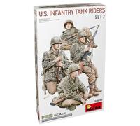 MINIART Equipage de char infanterie US WWII SET 2 - échelle 1/35 - MINIART 53035