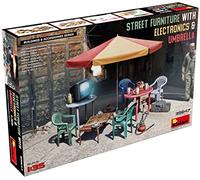 MiniArt Maquette 1/35 Mobilier de rue MA35647 – avec électronique et parasol