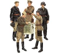 MiniArt 1:35 - Officers soviétiques sur Le Terrain - Édition spéciale, Couleur moulée